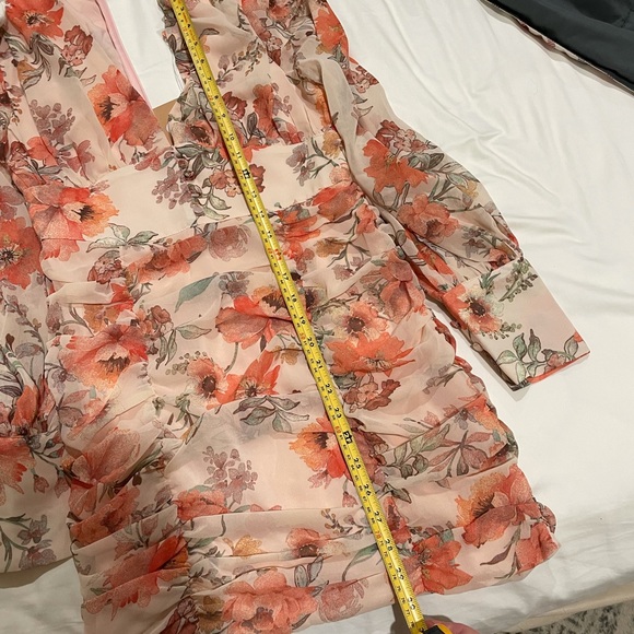 Billy J Grand Orange Mini Dress 